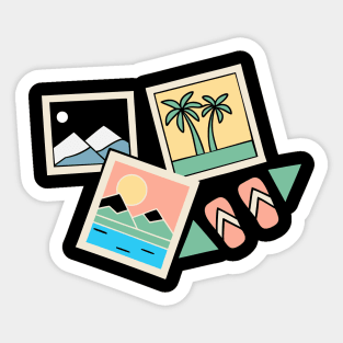 Take Only Photos Leave only footprints Sticker